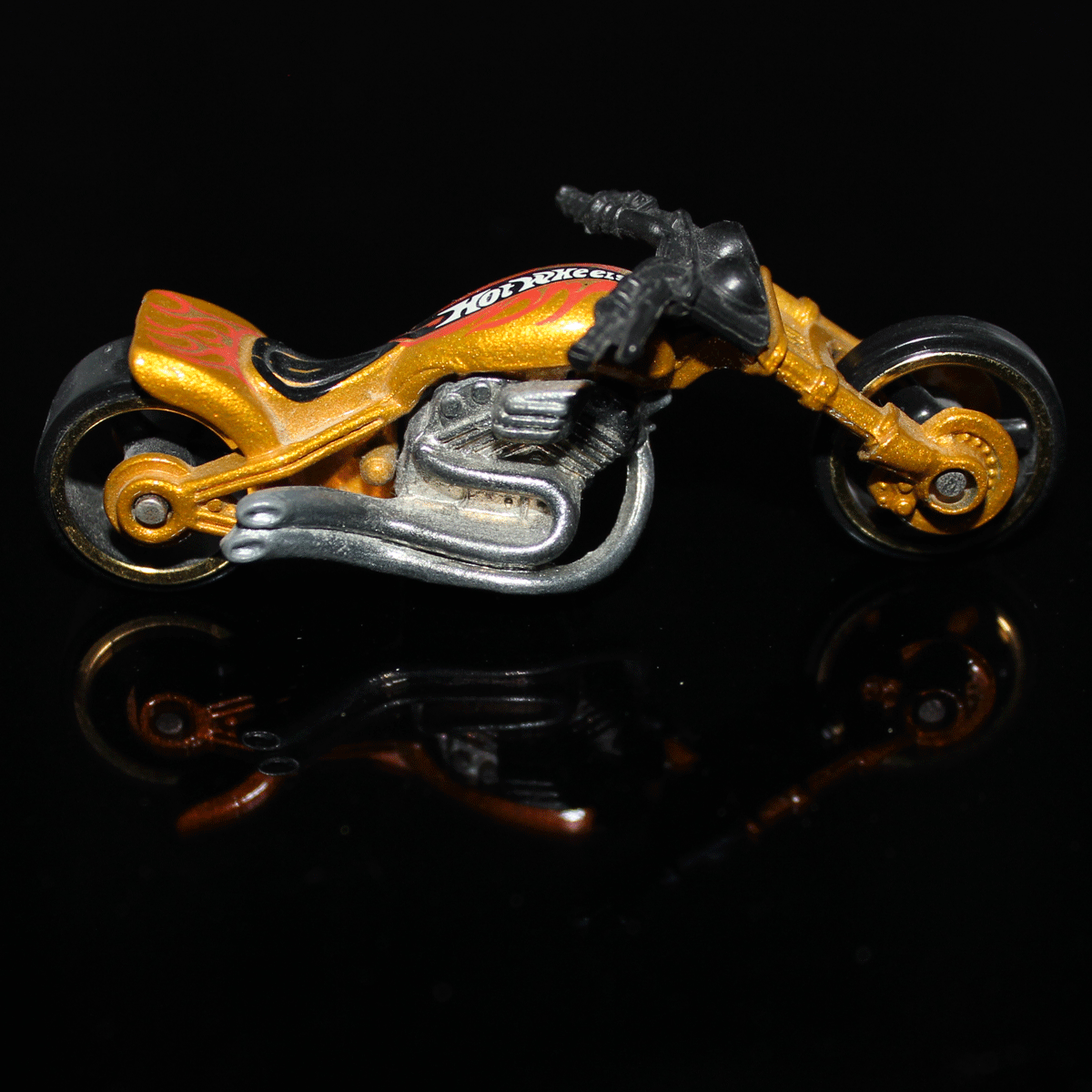 Hot-Wheels-Motorcycle-Blast-Lane-57111-Black-Bars